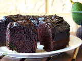 Avocado Chocolate Cake ~ 鳄梨巧克力蛋糕