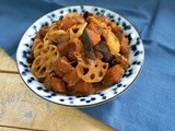 Braised Pork Belly with Lotus Root  莲藕焖猪肉