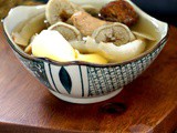 Burdock root yuzhu and apple soup ~ 牛蒡玉竹苹果汤