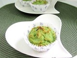 Green Pea Cupcakes