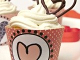 Cupcakes alla vaniglia... per San Valentino...o no