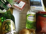 Bangers Braised in Merrydown Cider