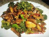 Broccoli Mushroom Stir fry