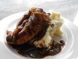 Sausage and Mash with Onion Gravy