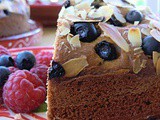Finnish Sour Cream Cake with Spices and Berries - Guest Post with Bread and Milk and Blackberries