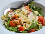 Orechiette met rucola en kerstomaatjes