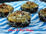 Cheese & Herb Muffin- a flavorful savory muffin