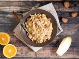 Apple and chicory risotto