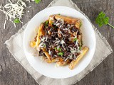 Beef stew poutine