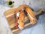 Burrata Sandwich - An Italian Sandwich Full of Flavor