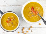 Carrot and leek soup