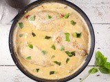 Creamy chicken with sundried tomatoes
