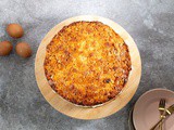 German Bee Sting Cake (bienenstich) with vanilla cream