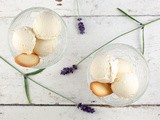 Lavender honey ice cream