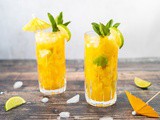 Mango mojito - fresh summery cocktail