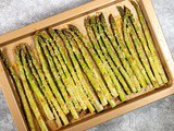 Oven-roasted asparagus - a simple side dish