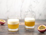 Passion fruit sour is a whisky sour with a twist