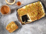 Pistachio tiramisu - a classic tiramisu with a full pistachio flavor