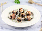 Recipe: Goat's cheese stuffed dates with bacon