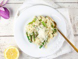 Recipe: Green asparagus risotto