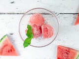 Watermelon sorbet