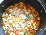 Warm Up With a Nice Big Bowl of My Veggie Tortellini Soup