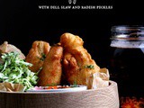 Beer-Battered Hearts of Palm with Dill Slaw and Quick Pickles