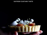 Lemon-Saffron Custard Tarts
