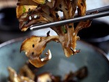 Roasted Maitake Mushrooms in Sesame-Miso Broth