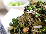 Springtime Green Tea Noodle Salad