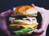 Sweet Potato Black Bean Burger