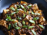 Vegan Mapo Tofu (Braised Tofu in a Spicy+Savory Sauce)