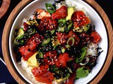 Vegan Poke Bowl (with Watermelon Tuna)
