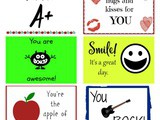 6 Back to School Lunchbox Notes – Free Printable