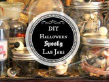 Diy Halloween Spooky Lab Jars