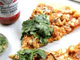 Grilled Buffalo Chicken Pizza