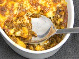(Make-And-Freeze) Low Carb Beef & Cauliflower ‘Pasta’ Bake