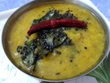 Andhra Style Mango Dal (Mamidikaya Pappu)