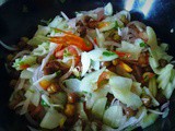 Black Garbanzo Beans Salad ( Kala Channa Salad)