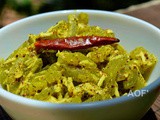 Chachindra Raee ( Snake gourd cooked in mustard paste )