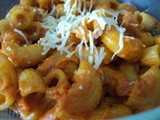 Chifferi Rigate in Roasted Pepper sauce (Indian Masala Style)