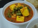 Matar Paneer (Without onion and garlic)