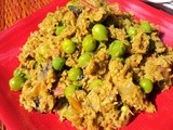 Vegetarian Keema Matar (Soya Matar)