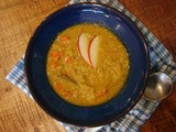 Apple & carrot mulligatawny soup