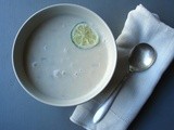 Coconut-lime-vegetable soup