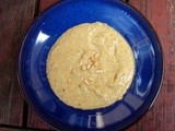 Golden beet and pine nut purée