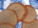 Lapsang souchong spice cookies