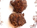 Mushroom and black bean “meatballs”