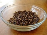 Roasted french lentils