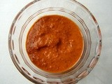 Roasted red pepper & pecan sauce